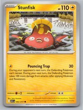 2026 POKEMON STUNFISK ASCENDED HEROES 062/217 COMMON NM A22230 FREE S&H picture