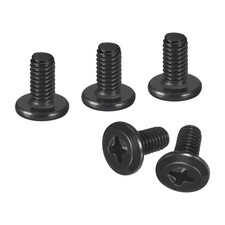 20Pcs M4-0.7 x 8mm Flat Round Head Machine Screws Phillips Drive Fastener picture