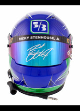 Ricky Stenhouse Jr Signed W COA NASCAR Full Size Helmet. picture
