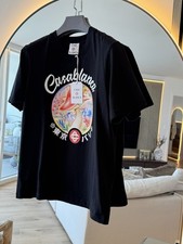 Casablanca Black Men’s T-Shirt Size Medium BNWT Psychedelic Dreams $360 New picture