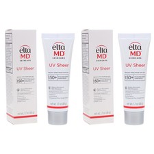 2 x ELTAMD UV SHEER BROAD-SPECTRUM SPF 50+ FACIAL SUNSCREEN 1.7 OZ ~ Nov 2025 picture
