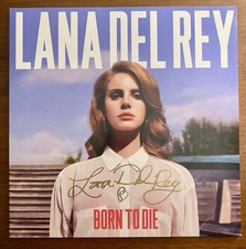 Signed Lana Del Ray Born To Die Vinyl Record LP Autographed picture