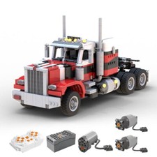 Custom MOC-138325 Tech Semi-trailer Truck Model 1538 Parts (Dynamic Version) picture