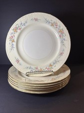 7 Vintage Homer Laughlin Eggshell Georgian Dinner Plates 10” H 50 N 5 picture