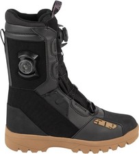 509 Men's Raid Double Boa Snowmobile Boot Black Gum Size 6 - F06000101-006-910 picture