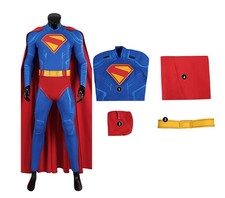 Superman cosplay costume bodysuit picture