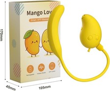 Mango-Sucking-Vibrator-Nipple-Clit-Oral-Women-Rechargeable-Toy-use Lubricants picture