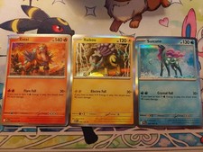 Raikou Suicune Entei  Pokemon Legendary Dogs HOLOS 3 Card Complete Set  NM picture