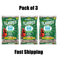 Pennington Classic Dry Wild Bird Feed and Wild Bird Seed, 5 lb. Bag, 3 Pack picture