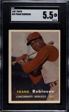 1957 Topps #35 Frank Robinson SGC 5.5 picture