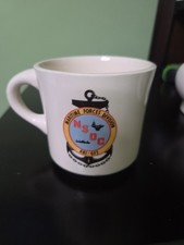 Vintage Navy Chief Coffee Mug DoD Chief D Maritime Forces Division NSOC FL picture