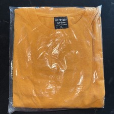 Hangout Comfort Fit Short Sleeve T-Shirt NWT  Size XL Gold picture