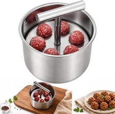 Stainless Steel Meatball Maker Press Manual Multi-functional Kitchen Tool Househ picture
