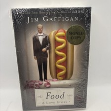 NEW SEALED Jim Gaffigan Food- A Love Story Signed 1st Edition picture