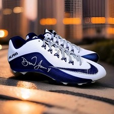 Daniel Jones Signed Nike Cleats NY Giants Indianapolis Colts JSA Authentication picture