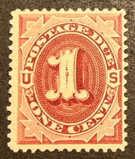 Travelstamps: 1884-1889 US STAMPS SCOTT #J15 POSTAGE DUE Mint Og Hinged picture