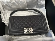 Authentic Chanel Boy Bag Caviar picture