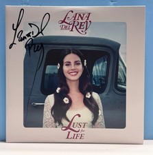LP VINYL - LANA DEL REY - LUST FOR LIFE SIGNED AUTHENTICATED wCOA  picture