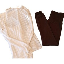 Derek Heart Legging And Long Sleeve Shirt Set For Women Size M  picture