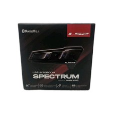LS2 MIDLAND SPECTRUM BLUETOOTH NOISE CANCELLING INTERCOM - UP TO 4 RIDERS picture