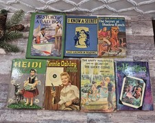 Vintage Book Lot 1920's-1960's Young Adult Books Hard Cover Nostalgia & Decor picture