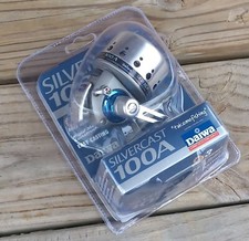 Daiwa Silvercast 100 A Spincast Reel SC100A-CP Fishing Reel 4.3:1 Gear Ratio picture