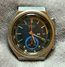 Seiko 6139-7069 Automatic Chronograph 40mm Watch Day/Date Running Description picture