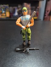 Vtg 1986 Remco American Defense US Forces Figure Slugger Complete Gun Bat READ picture