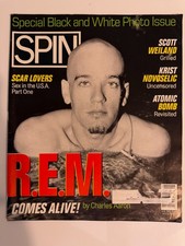 SPIN Magazine August 1995 REM Michael Stipe Scott Weiland Krist Novoselic picture
