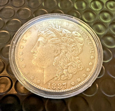 1878 - 1921 $1 Morgan Silver Dollar Very Good - Very Fine VG-VF picture