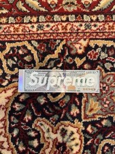 Supreme Money Ben Franklin 100 Dollar Bill Holographic Box Logo Sticker FW25 picture