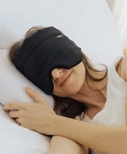Black Mellow Weighted Warm and Cool Sleep Mask picture