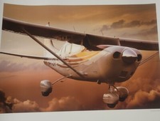 Vintage Cessna Stationair Poster From 1998  picture