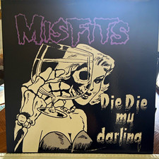 Misfits Die Die My Darling Rock EP Plan 9 Black Vinyl 12