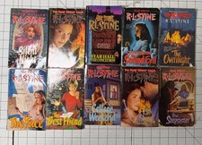 R.L. Stine Fear Street Vintage Paperback Book Lot of 10 Horror YA Novels picture