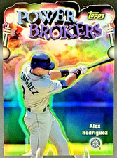 1999 Topps Alex Rodriguez Power Brokers #PB6 Refractor - Mariners picture