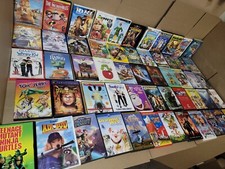 Lot of 10 DVD Cartoon Family Children Classic Animated Kids Disney Movie RANDOM picture