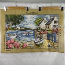 Royal Paris Bretagne Tapestry Canvas 146.01 Unworked Needlepoint Brittany France picture