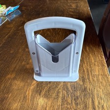 Hoan The Original Bagel Guillotine Universal Slicer, 9.25-Inch, white picture