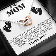 To My Mom Necklace, Gift For Mom, Mothers Day Gifts, Birthday Gift For Mom picture