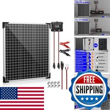Voltset 50W 24V Solar Panel Battery Charger Kit Charger Controller VS-24V-50W picture