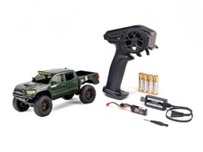 SCX30 Toyota Tacoma - Green w/Battery & Charger 1:30 Scale RC - Axial AXI-3289T1 picture