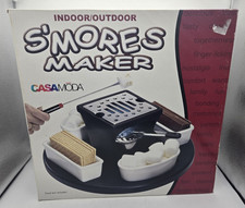NEW Casa Moda. S'mores Maker Indoor Outdoor Smores Set Marshmallow Roaster picture