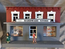 MTH Rail King 30-9018 Hardware Store Two Stories Used Shop Worn Box. picture