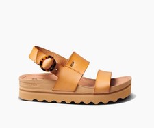 REEF Women's Vista Hi Comfortable Regular Buckle Sandal - Natural, Size Options picture