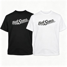 Vintage Bob Seger Silver Bullet Band Logo T-Shirt SIZE S-5XL picture