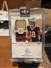2022 Panini National Treasures - Rookie Nfl Gear Signature  Chris Olave 04/10 picture