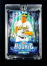 Mark McGwire RARE ROOKIE SENSATIONS SPARKLE REFRACTOR INSERT Athletics picture