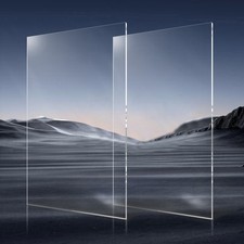 VEVOR 2-Pack Plexiglass Acrylic Sheets 24 x 48Inch Plastic Sheets 1/8 Inch Thick picture