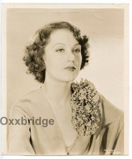 Fay Wray 1933 The Vampire Bat Horror Film Majestic Pictures Original Photo J5585 picture